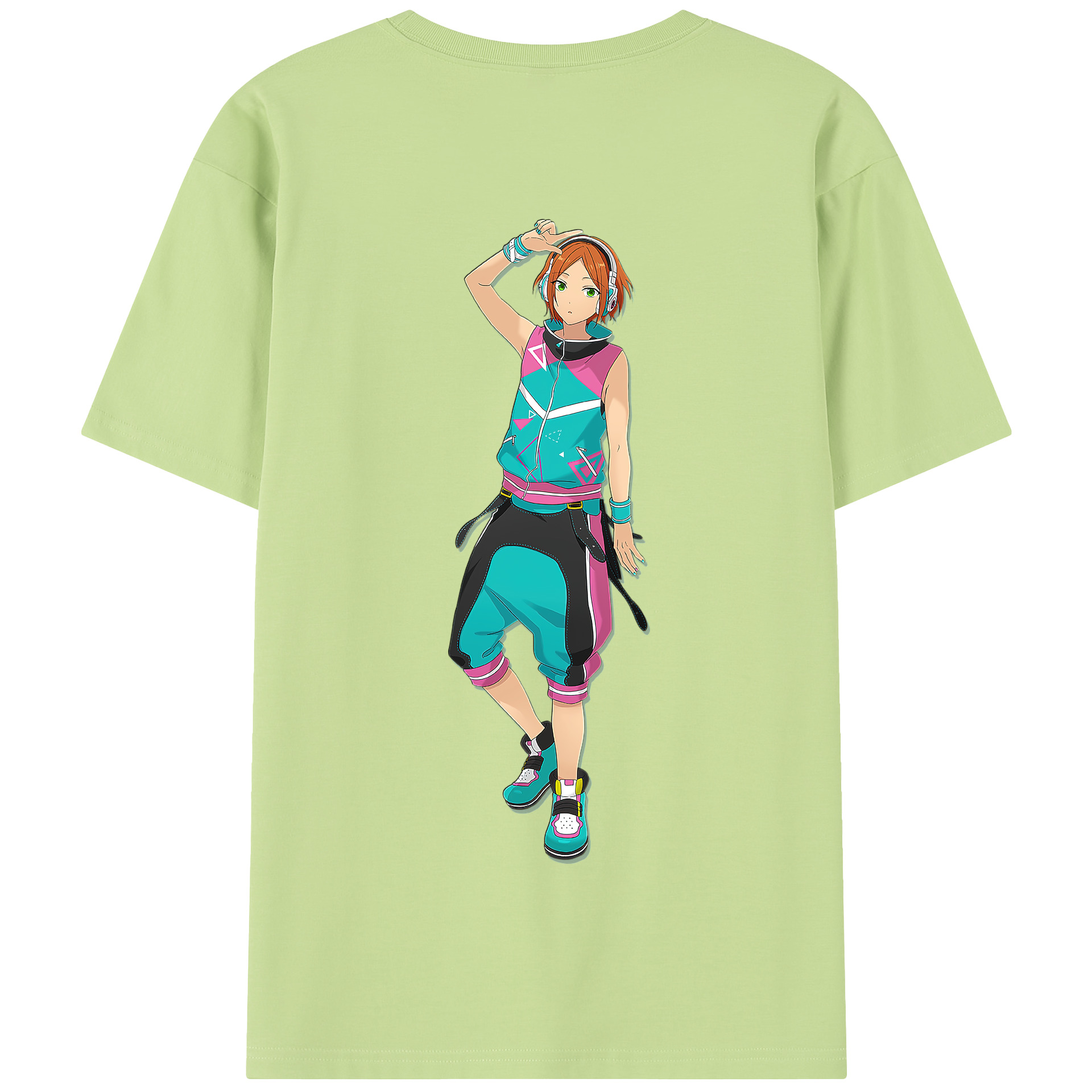 （画像用） あんさんぶるスターズ! Ensemble Stars 綿100％半袖Tシャツ（背面プリント）